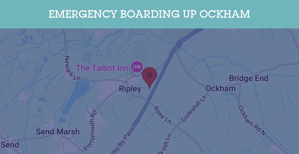 Emergency Boarding Up Services in Ockham - GU23