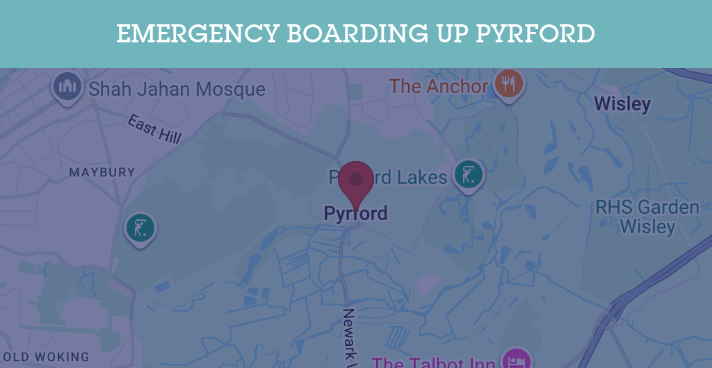 Emergency Boarding Up Services in Pyrford - GU22