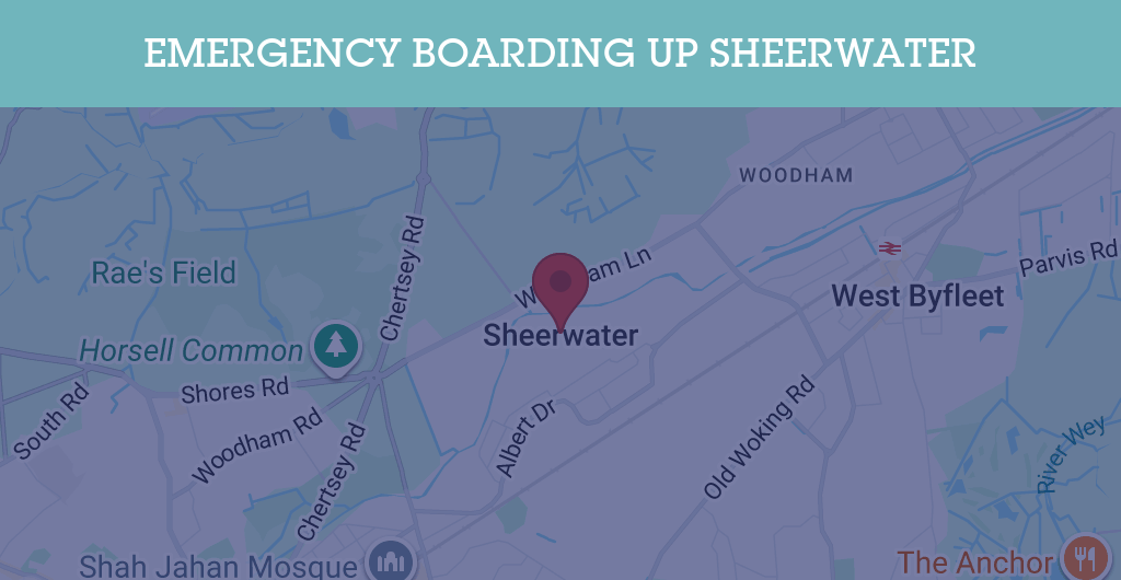 Emergency Boarding Up Services in Sheerwater - GU21